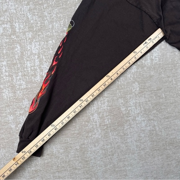 Bucket of Blood Saloon 3XL Long Sleeve Shirt Harley Davidson Biker 1876 Nevada - Picture 12 of 14